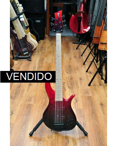 F Bass BN5 Fade Red